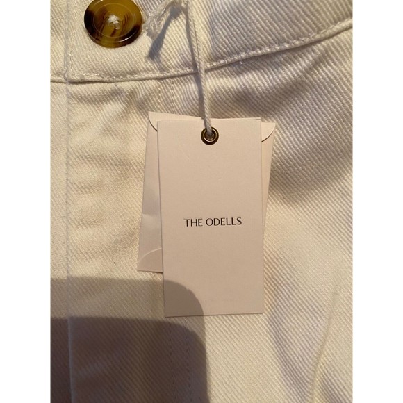 Anthropologie The Odells Reagan Pant White Size 14 NWT - Picture 4 of 6